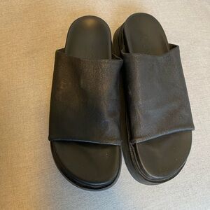 COS leather slides size 41